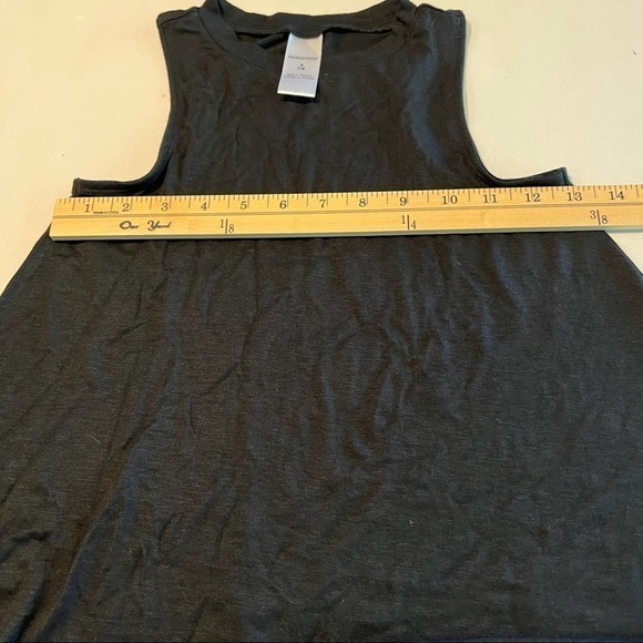 Nordstrom‎ Black Sleeveless Tank Top Trapeze Swing Style Girls Size S 7/8 - Picture 6 of 7
